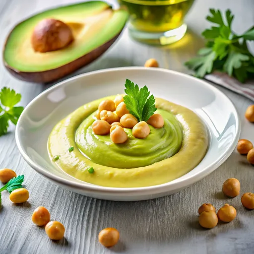 Nohutlu Avokado Soslu Wrap